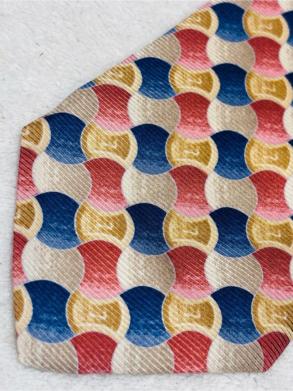Brand New Vintage Tie By BG&C - Tie Width Is 3 3/4 Inches